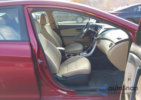 2013 Hyundai Elantra Gls from USA, damaged, VIN 5NPDH4AE0DH448324